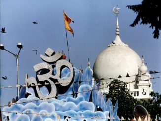 Temple Masjid Rooftops