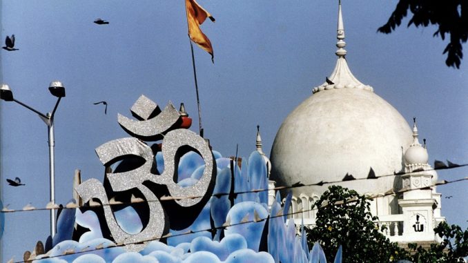 Temple Masjid Rooftops