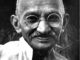 Mahatma Gandhi image black and white