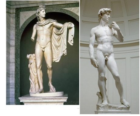 Apollo Belvedere and David Image