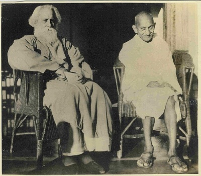 Tagore and Gandhi Rare pic